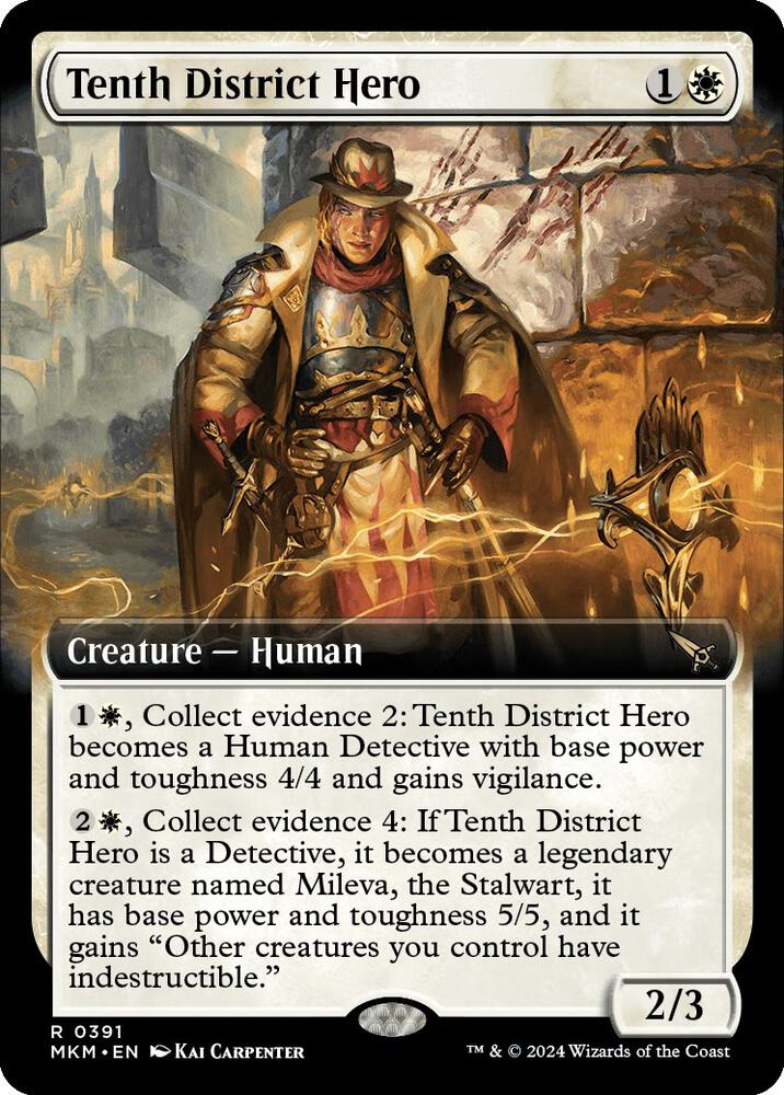 Tenth District Hero (Extended Art) (391) [Murders at Karlov Manor] [Extended Art]
