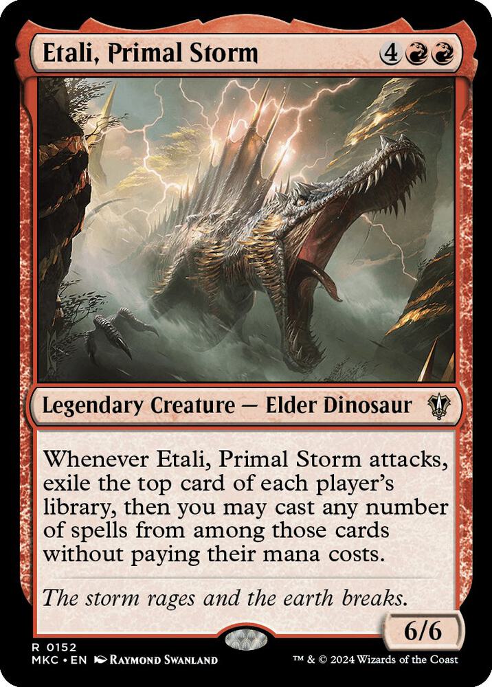 Etali, Primal Storm (152) [Murders at Karlov Manor Commander]