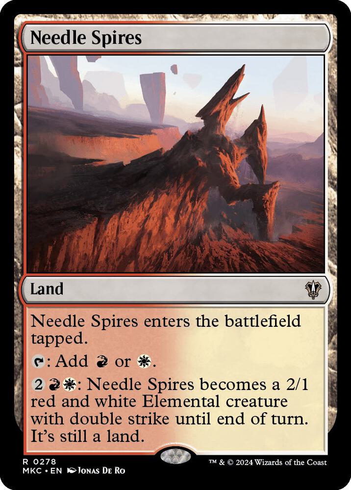 Needle Spires (278) [Murders at Karlov Manor Commander]