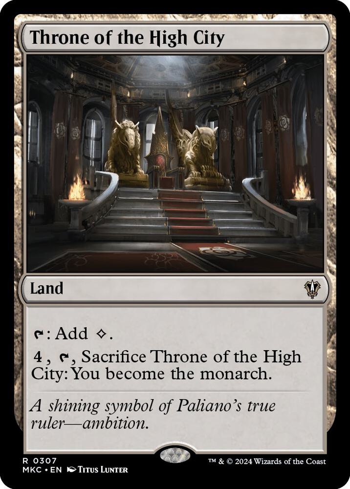 Throne of the High City (307) [Murders at Karlov Manor Commander]