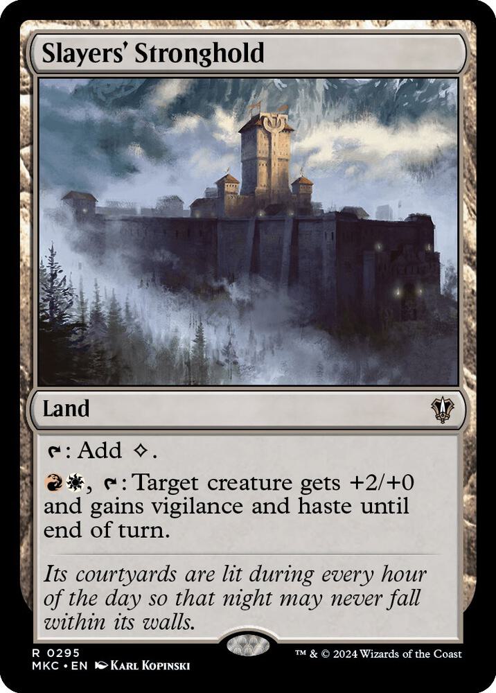 Slayers' Stronghold (295) [Murders at Karlov Manor Commander]