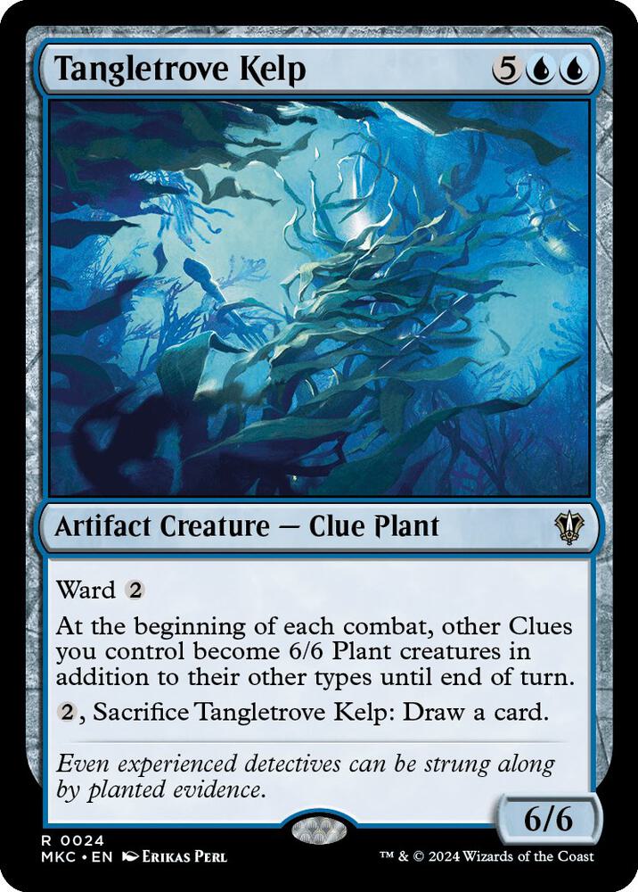 Tangletrove Kelp (24) [Murders at Karlov Manor Commander]
