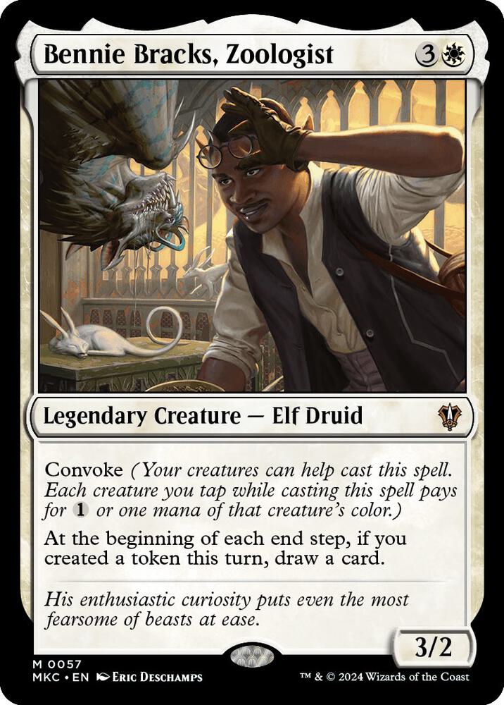 Bennie Bracks, Zoologist (57) [Murders at Karlov Manor Commander]