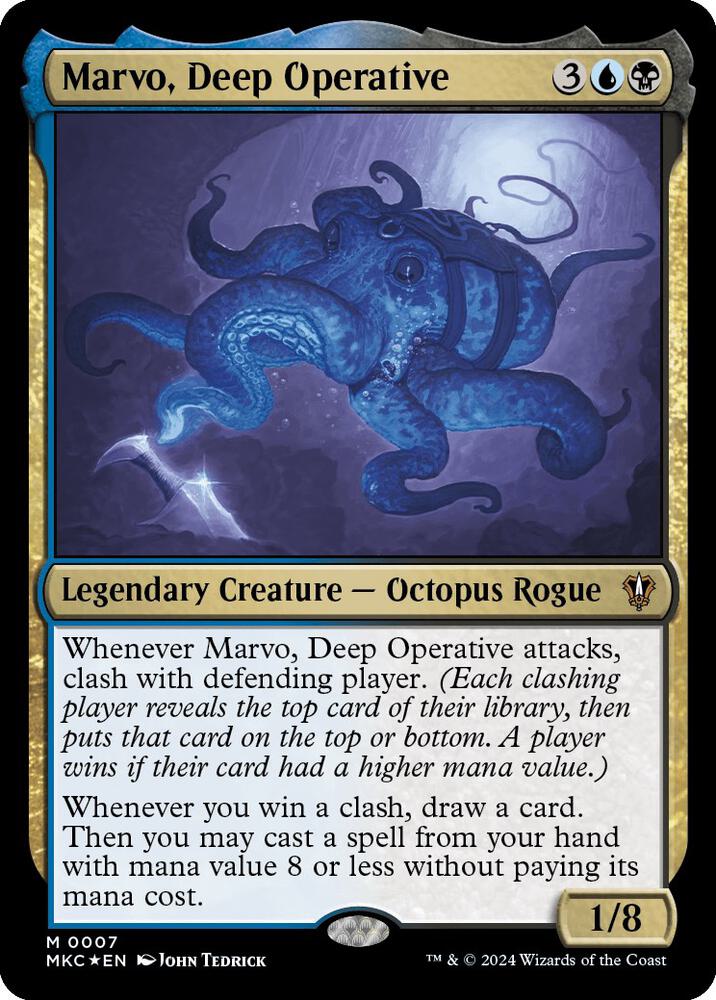 Marvo, Deep Operative (7) [Murders at Karlov Manor Commander]