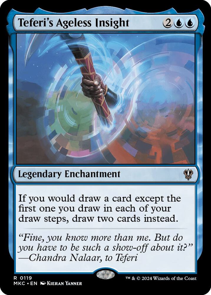 Teferi's Ageless Insight (119) [Murders at Karlov Manor Commander]