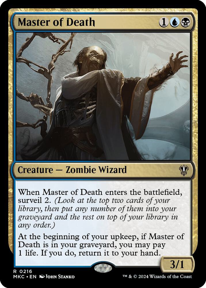 Master of Death (216) [Murders at Karlov Manor Commander]