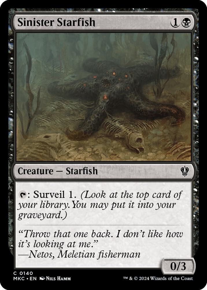 Sinister Starfish (140) [Murders at Karlov Manor Commander]