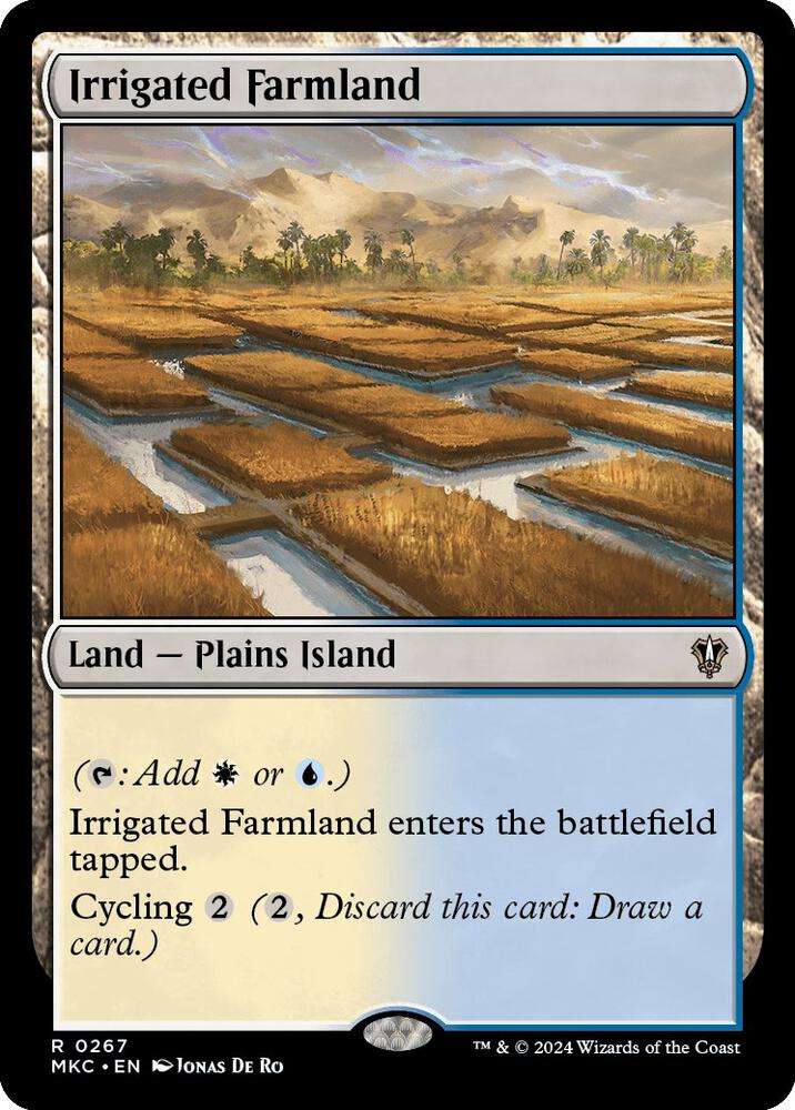 Irrigated Farmland (267) [Murders at Karlov Manor Commander]