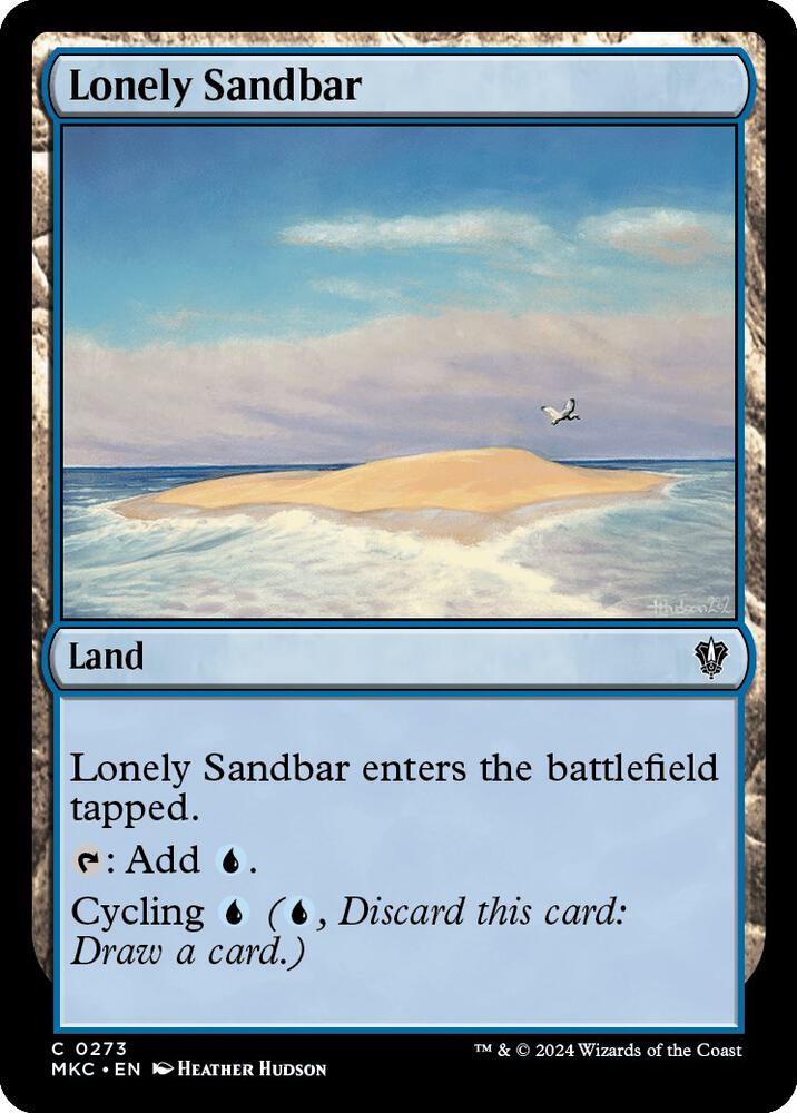 Lonely Sandbar (273) [Murders at Karlov Manor Commander]