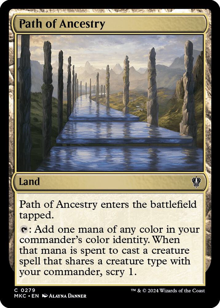 Path of Ancestry (279) [Murders at Karlov Manor Commander]
