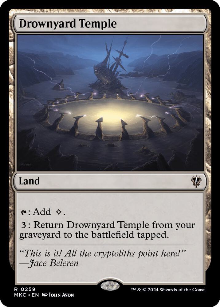 Drownyard Temple (259) [Murders at Karlov Manor Commander]
