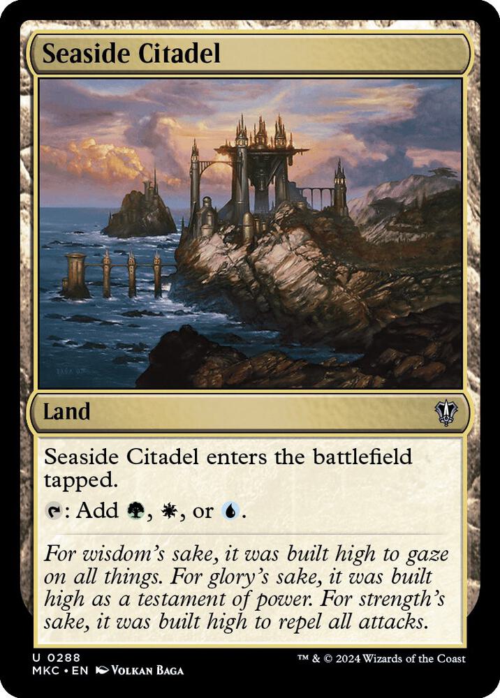 Seaside Citadel (288) [Murders at Karlov Manor Commander]