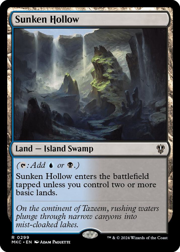 Sunken Hollow (299) [Murders at Karlov Manor Commander]