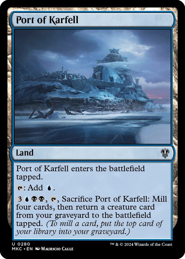 Port of Karfell (280) [Murders at Karlov Manor Commander]