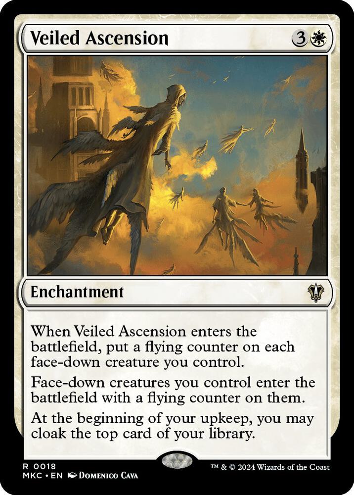 Veiled Ascension (18) [Murders at Karlov Manor Commander]