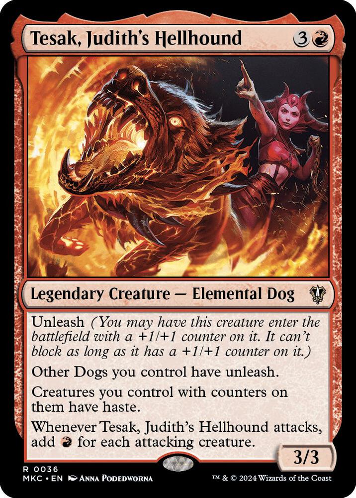 Tesak, Judith's Hellhound (36) [Murders at Karlov Manor Commander]