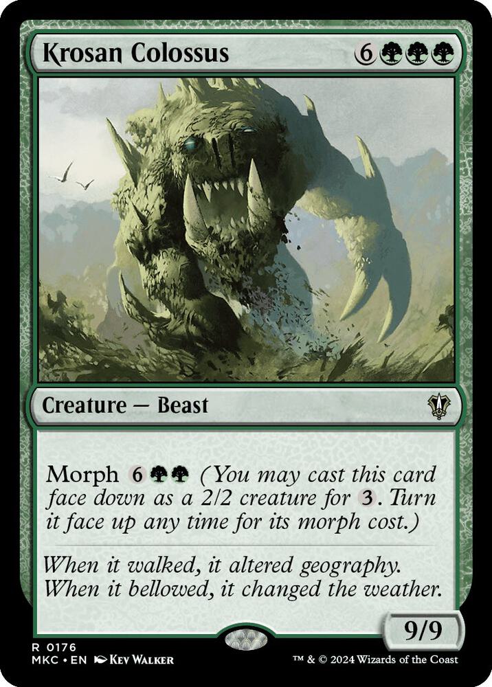 Krosan Colossus (176) [Murders at Karlov Manor Commander]