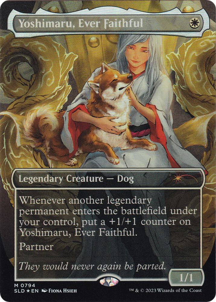 Yoshimaru, Ever Faithful (794) [Secret Lair Drop] [Borderless]