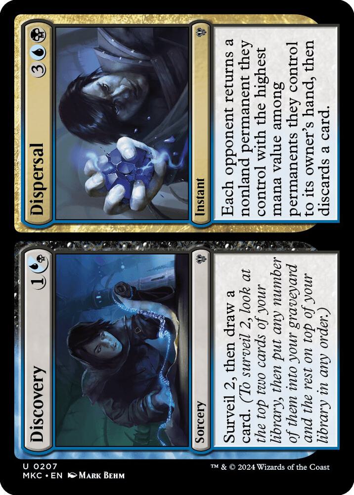 Discovery // Dispersal (207) [Murders at Karlov Manor Commander]