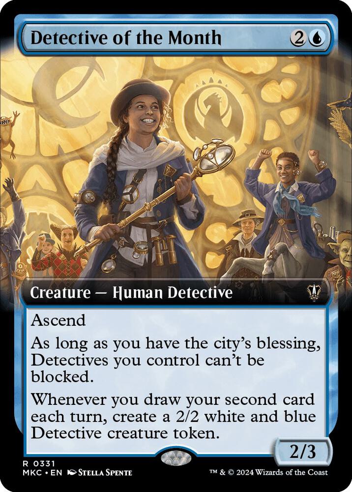 Detective of the Month (Extended Art) (331) [Murders at Karlov Manor Commander] [Extended Art]