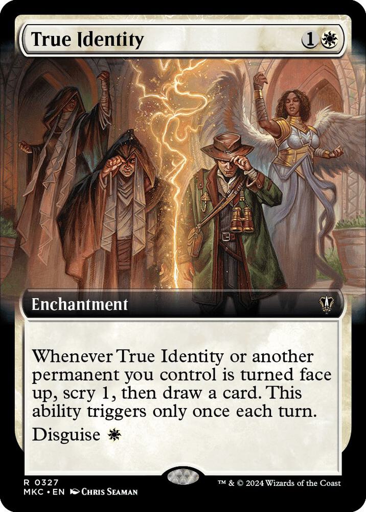 True Identity (Extended Art) (327) [Murders at Karlov Manor Commander] [Extended Art]