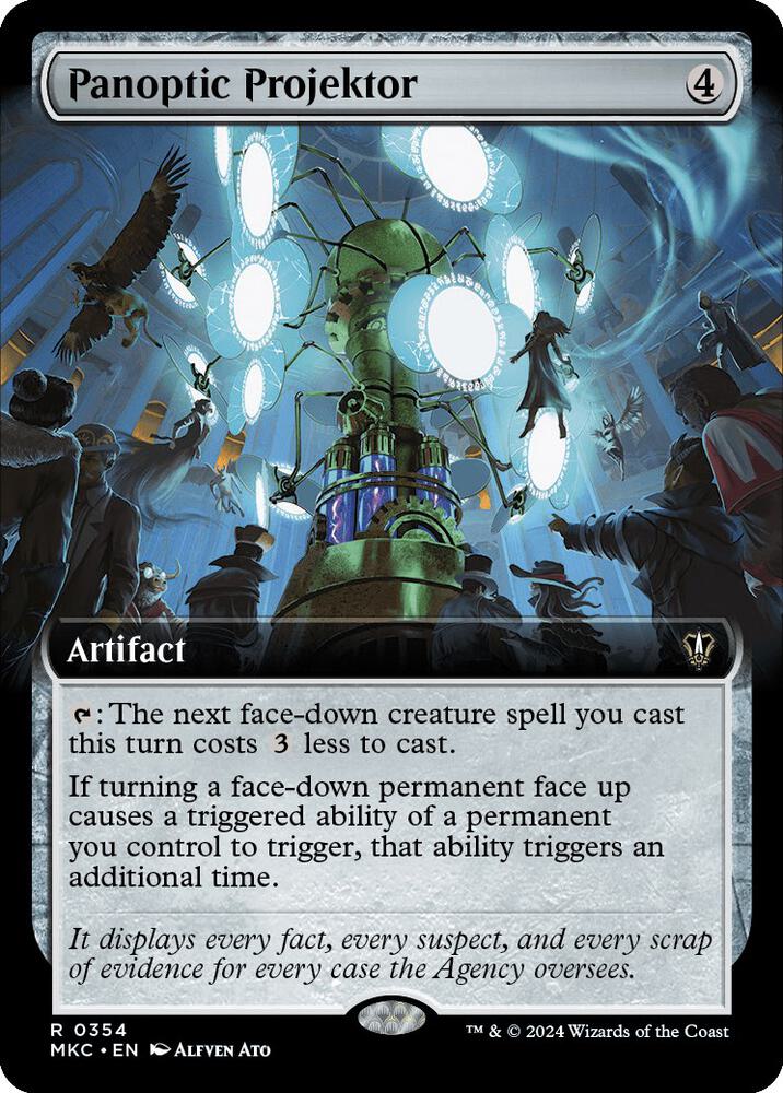 Panoptic Projektor (Extended Art) (354) [Murders at Karlov Manor Commander] [Extended Art]