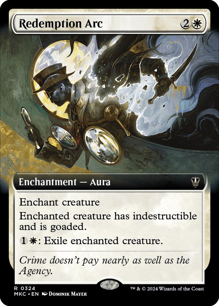 Redemption Arc (Extended Art) (324) [Murders at Karlov Manor Commander] [Extended Art]