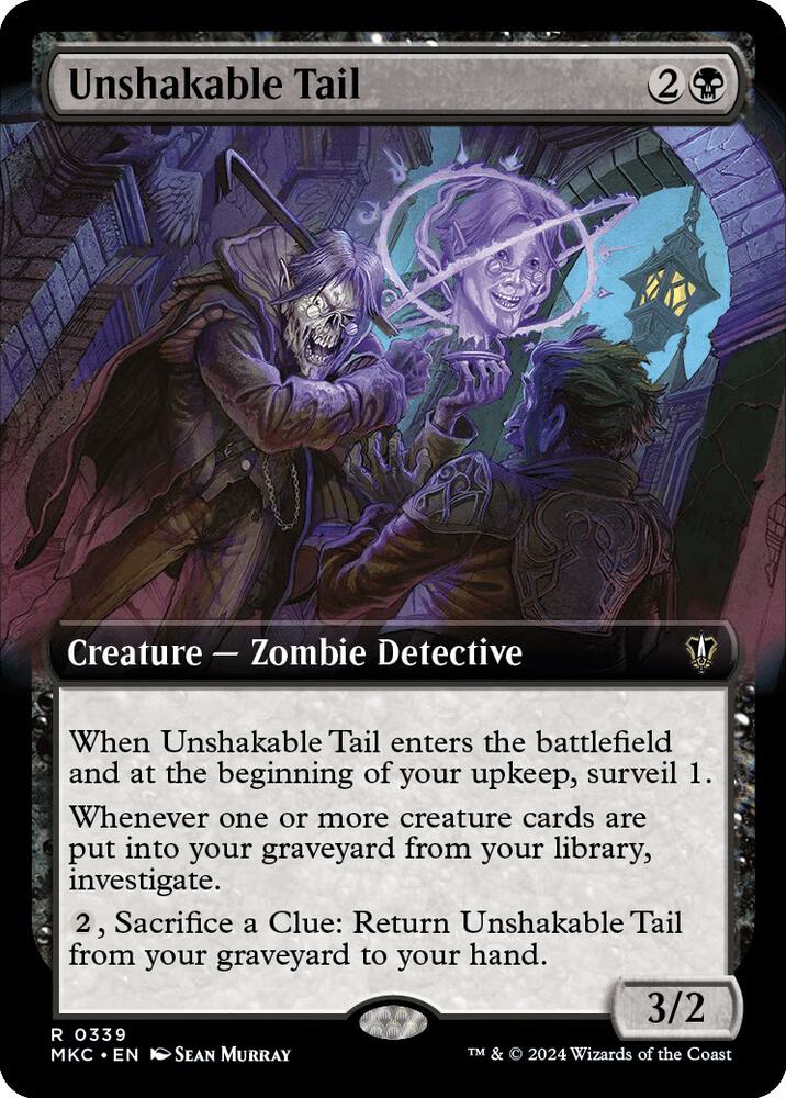 Unshakable Tail (Extended Art) (339) [Murders at Karlov Manor Commander] [Extended Art]
