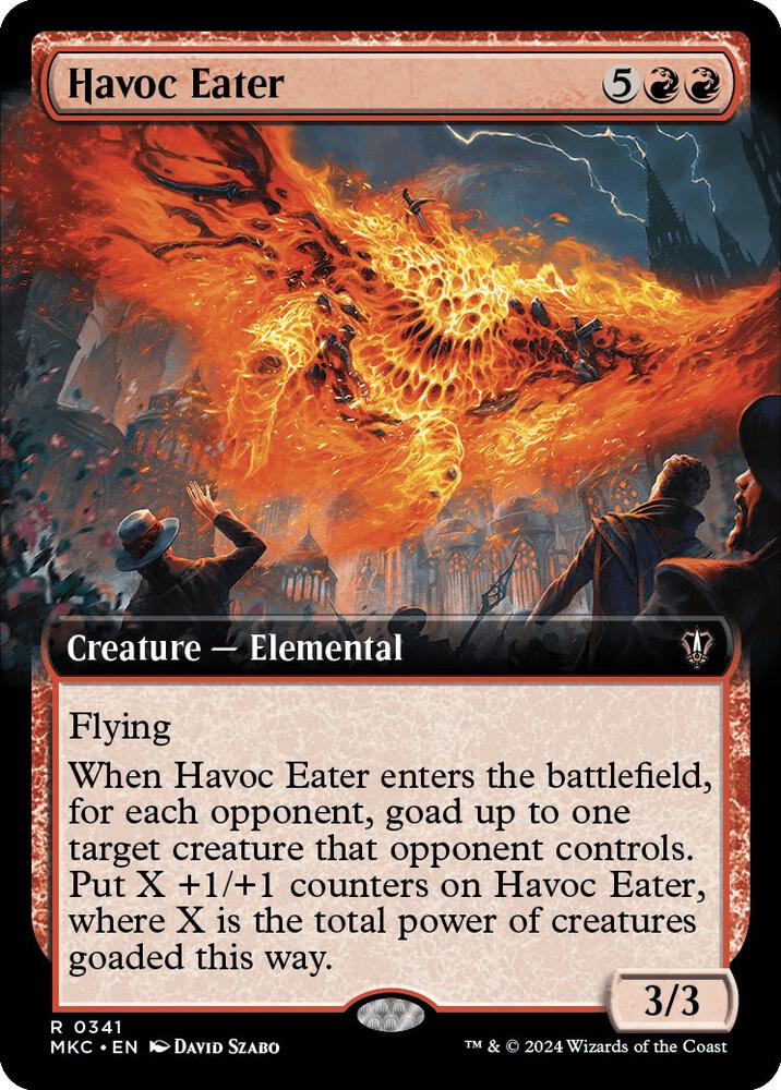 Havoc Eater (Extended Art) (341) [Murders at Karlov Manor Commander] [Extended Art]