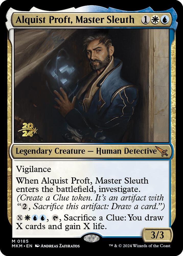 Alquist Proft, Master Sleuth (185) [Prerelease Cards]