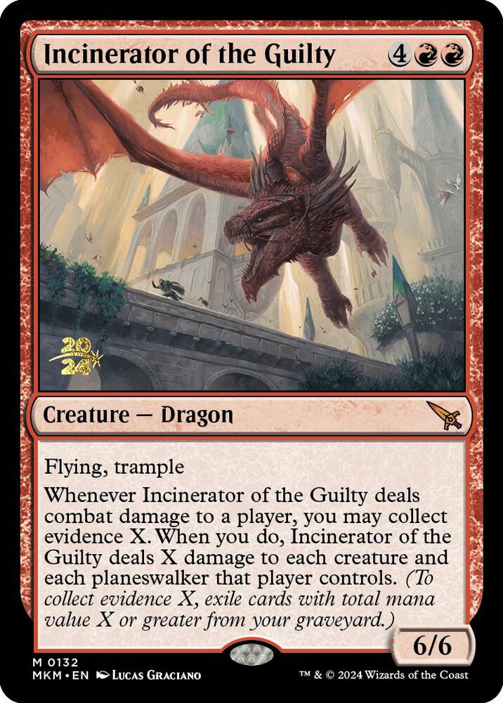Incinerator of the Guilty (132) [Prerelease Cards]