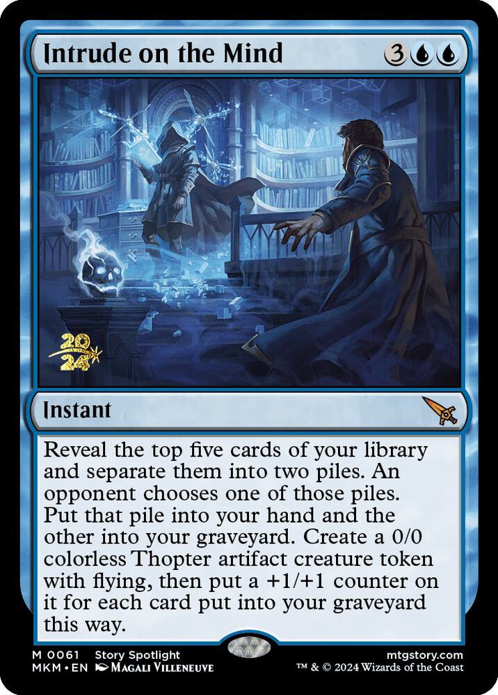 Intrude on the Mind (61) [Prerelease Cards]