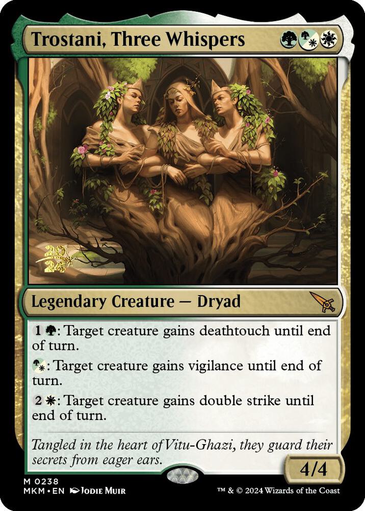 Trostani, Three Whispers (238) [Prerelease Cards]