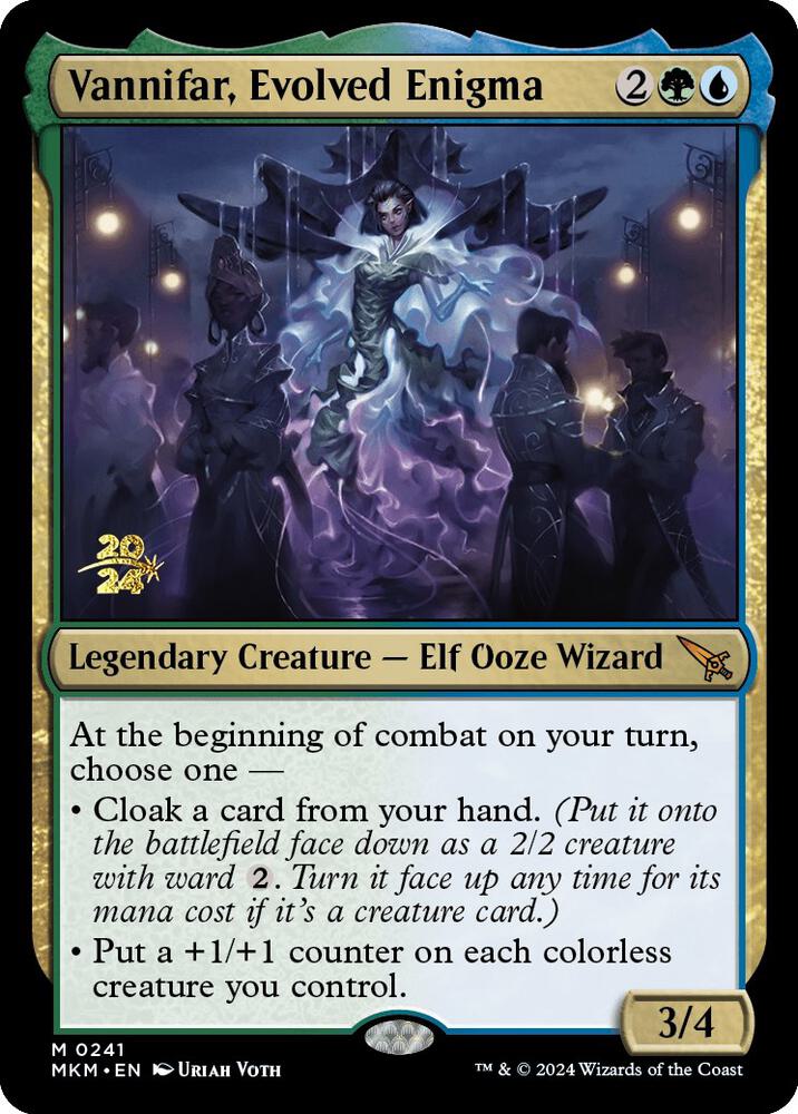 Vannifar, Evolved Enigma (241) [Prerelease Cards]