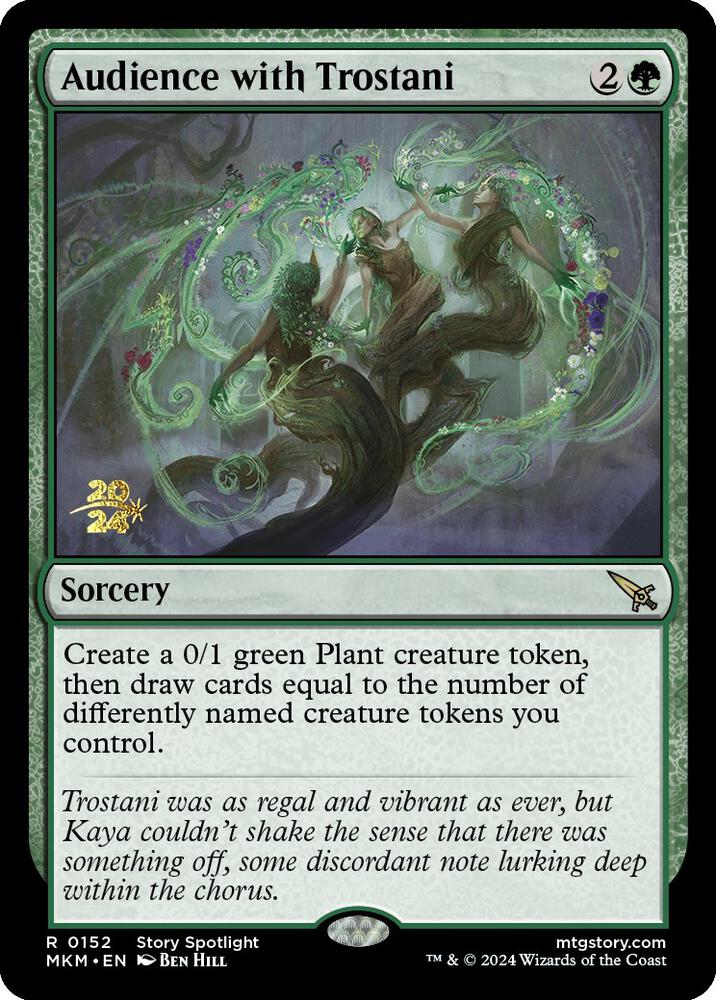 Audience with Trostani (152) [Prerelease Cards]