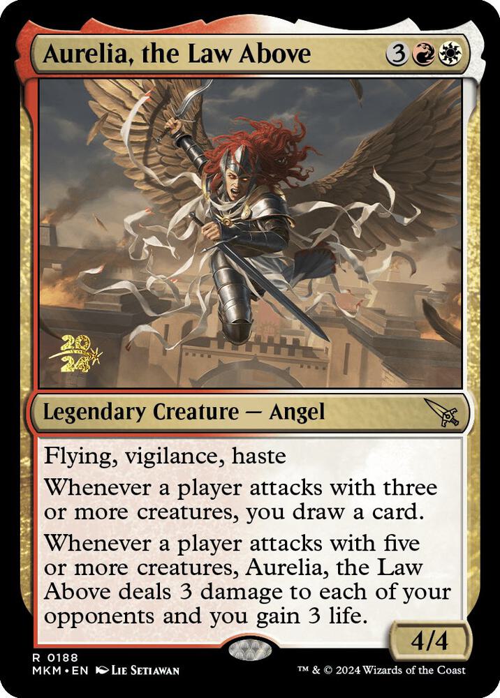 Aurelia, the Law Above (188) [Prerelease Cards]