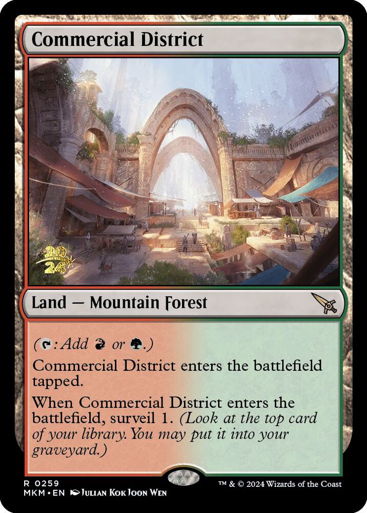 Commercial District (259) [Prerelease Cards]