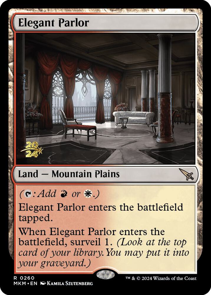 Elegant Parlor (260) [Prerelease Cards]