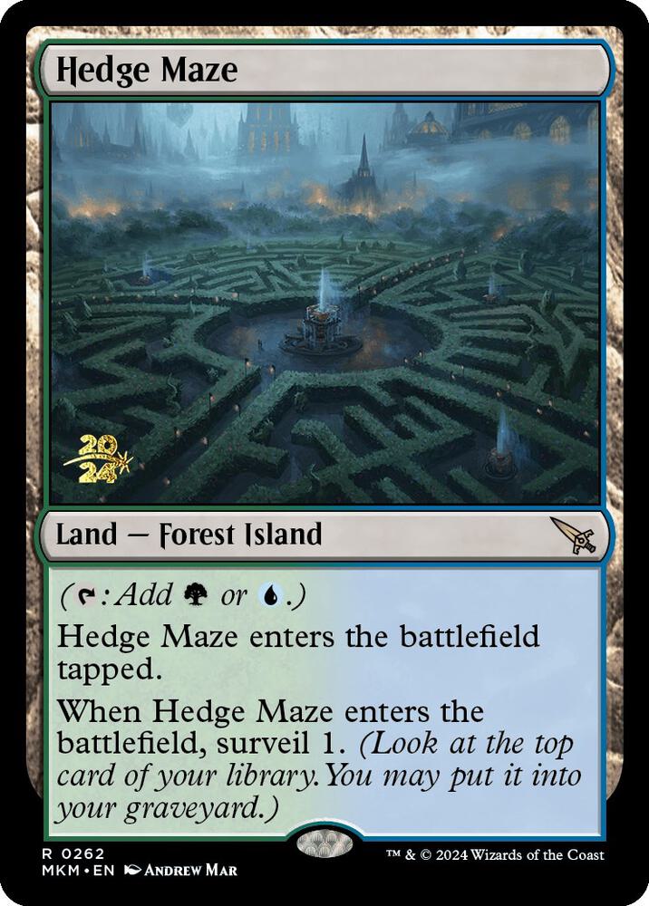Hedge Maze (262) [Prerelease Cards]