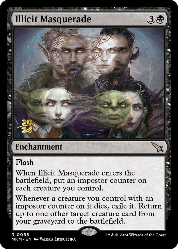 Illicit Masquerade (88) [Prerelease Cards]