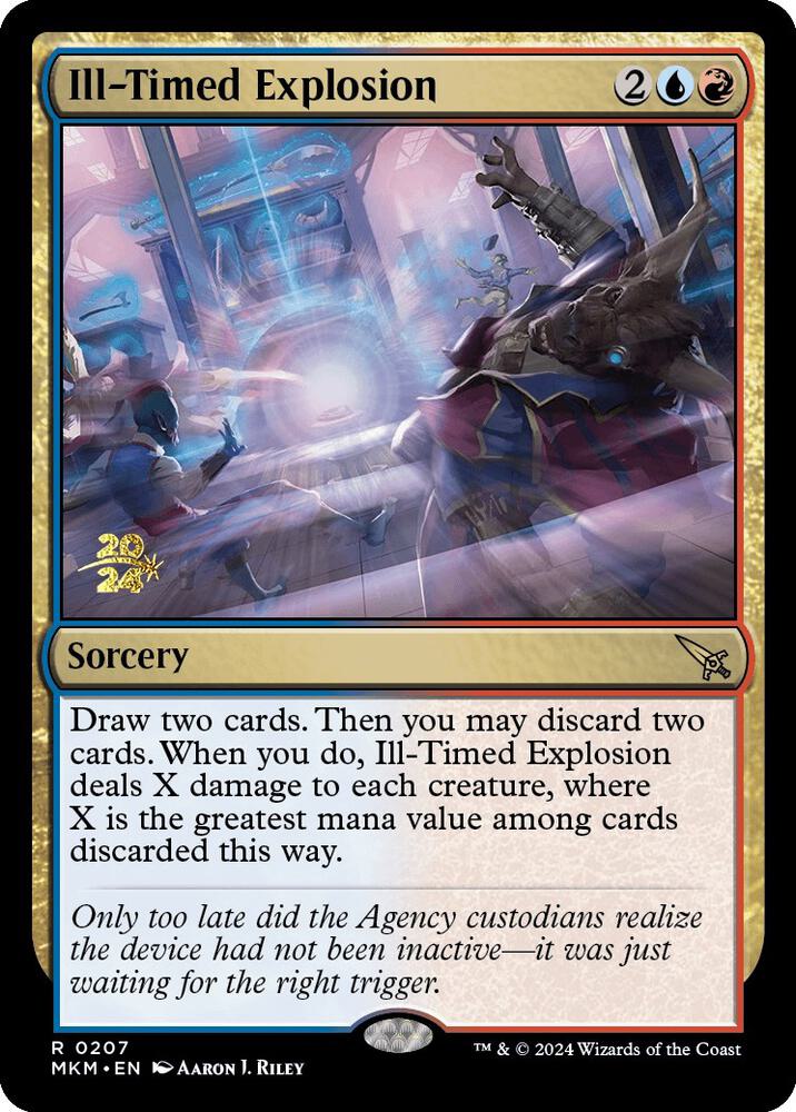 Ill-Timed Explosion (207) [Prerelease Cards]