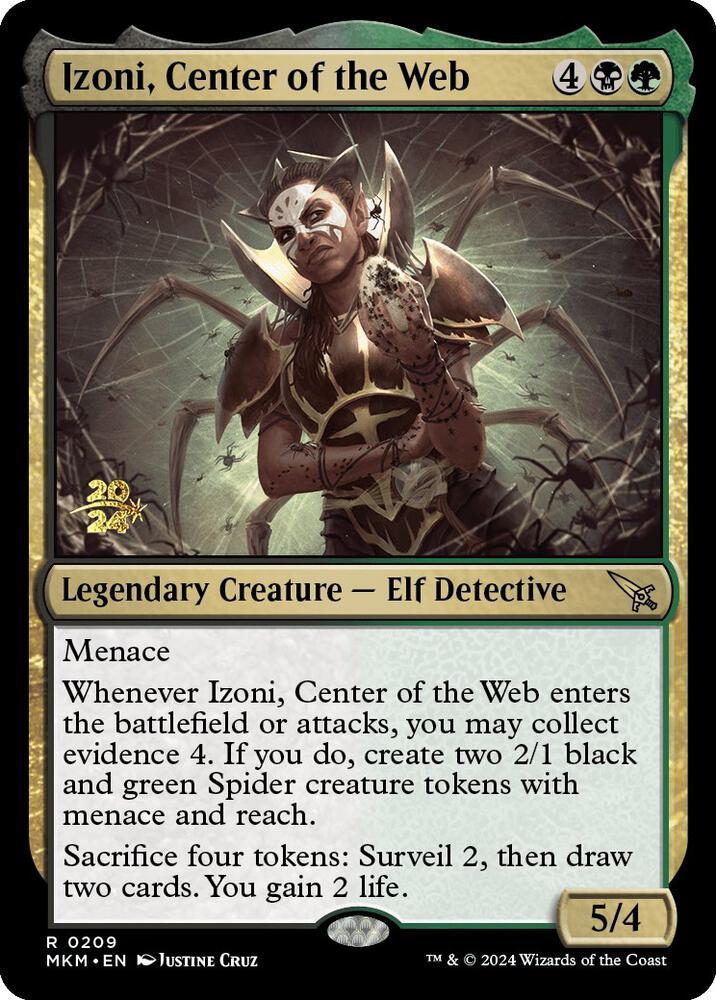 Izoni, Center of the Web (209) [Prerelease Cards]