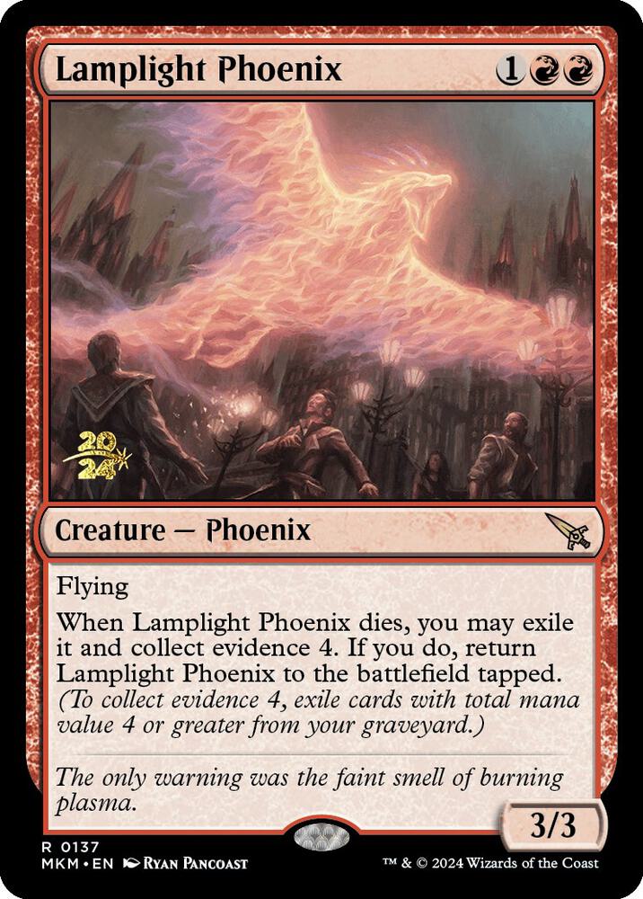 Lamplight Phoenix (137) [Prerelease Cards]