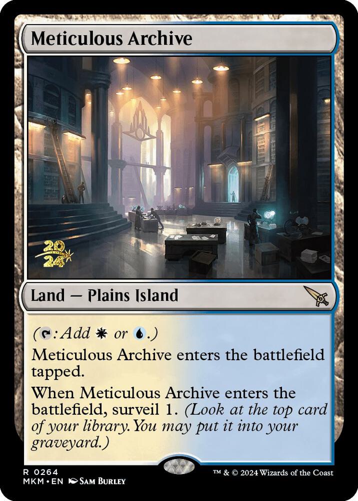 Meticulous Archive (264) [Prerelease Cards]