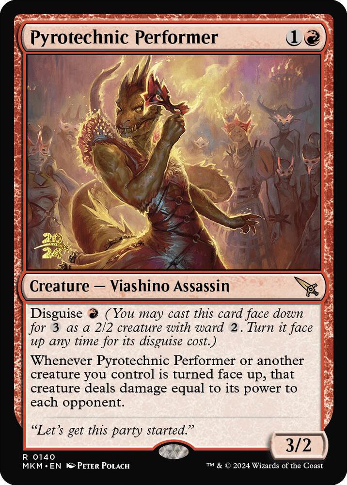 Pyrotechnic Performer (140) [Prerelease Cards]