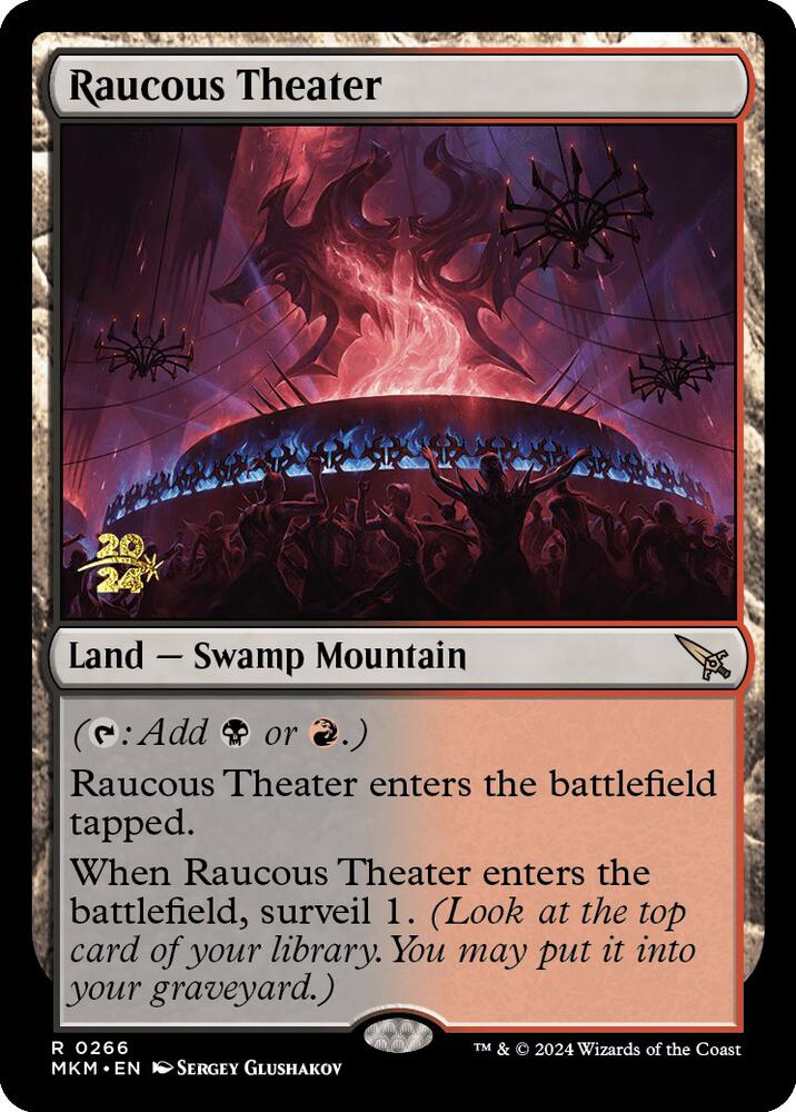 Raucous Theater (266) [Prerelease Cards]