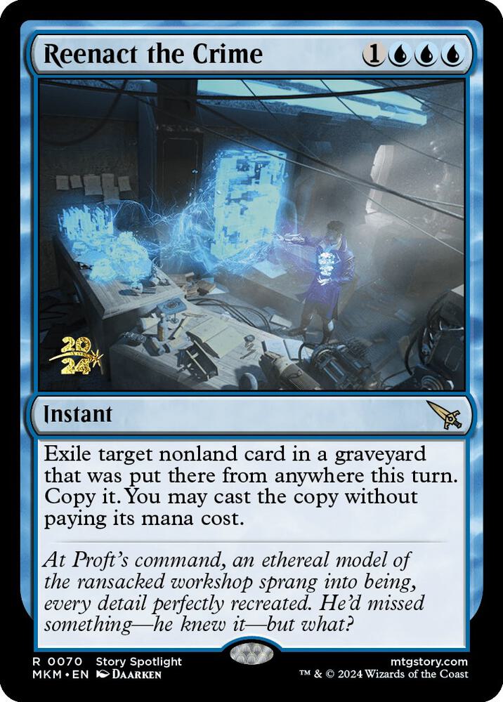 Reenact the Crime (70) [Prerelease Cards]