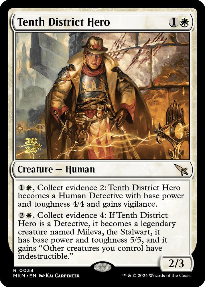 Tenth District Hero (34) [Prerelease Cards]