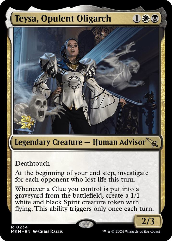 Teysa, Opulent Oligarch (234) [Prerelease Cards]