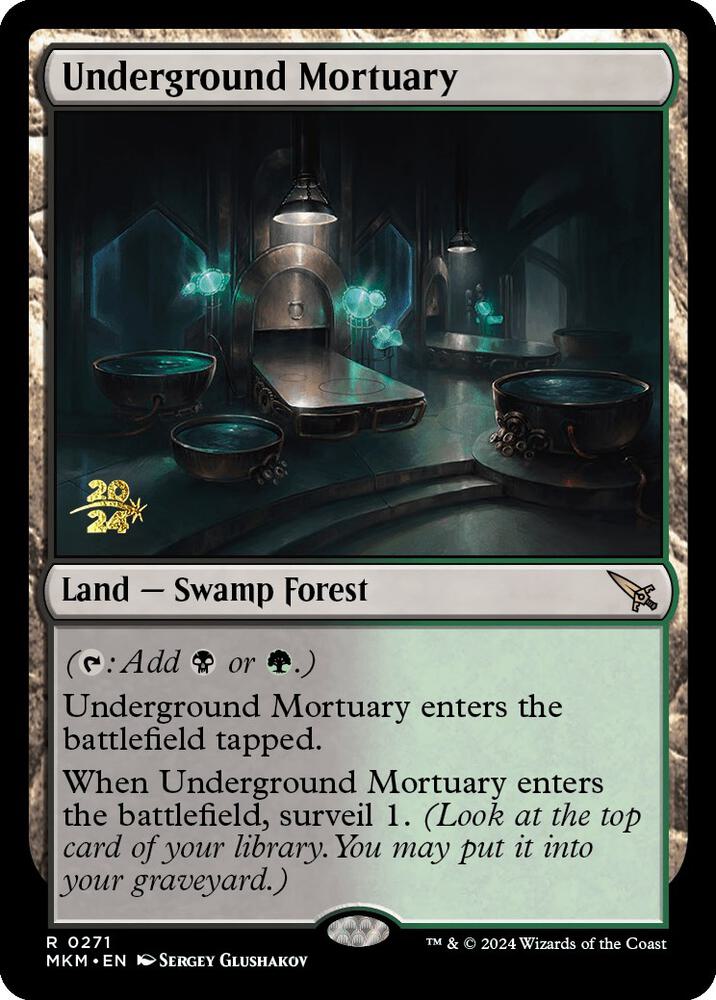 Underground Mortuary (271) [Prerelease Cards]